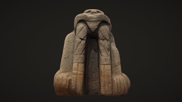 Felino Olmeca 3D Model