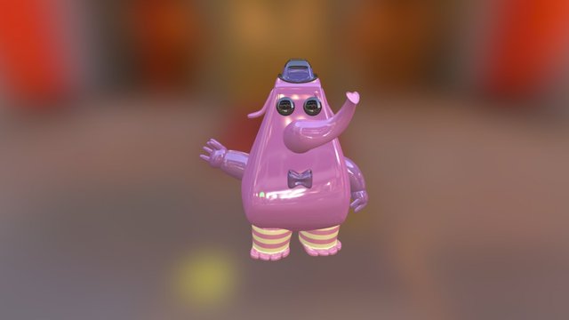 Bing Bong 3D Model