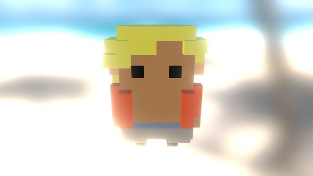 Chr_2 for the game "Tiberge" 3D Model