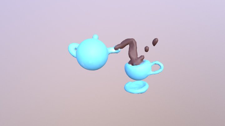 Teapot Amy 3D Model