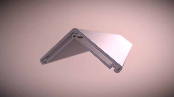 Corner- Guard- Alum-with-pvc 3D Model