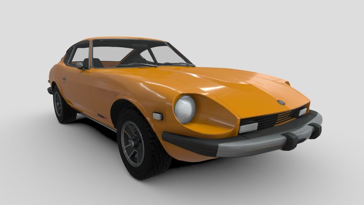 1975 Datsun 280Z 3D Model