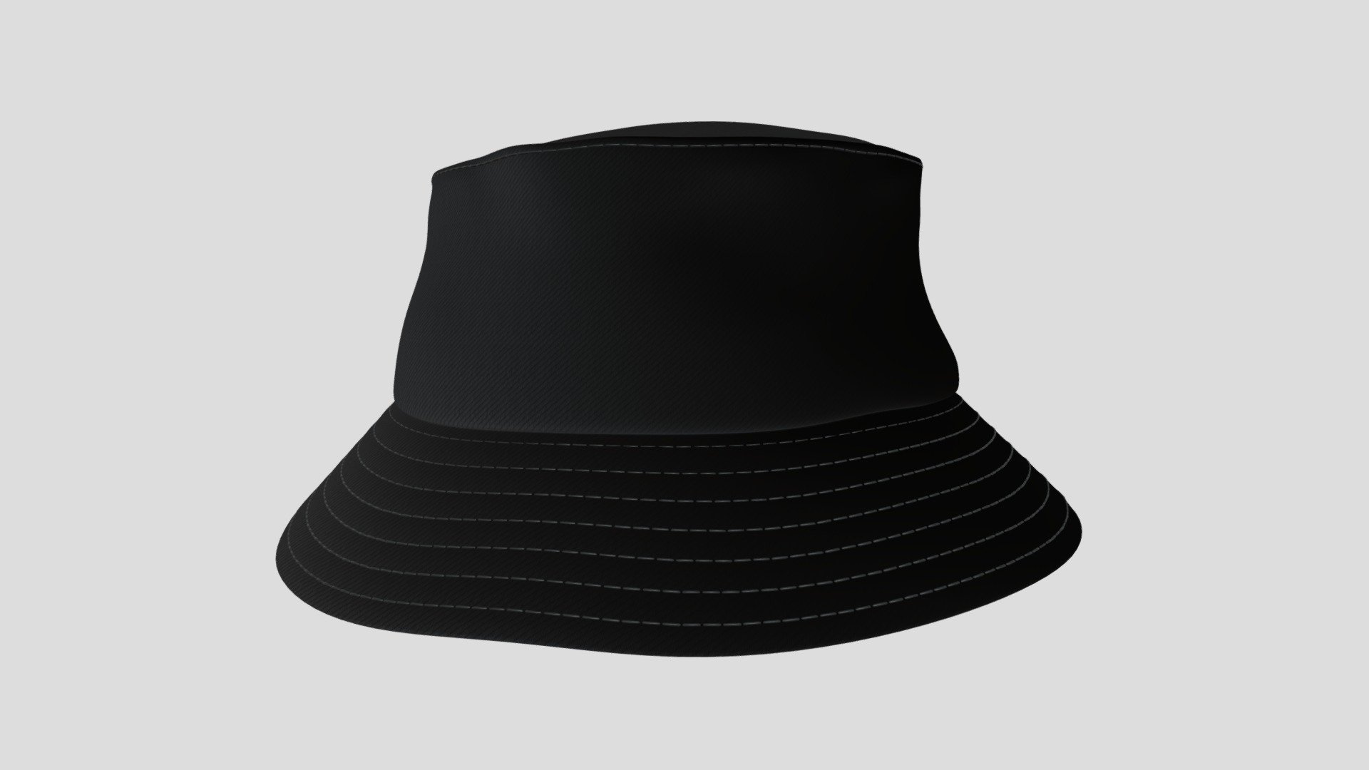 Bucket Hat - Download Free 3D model by Boxroom 3D (@Boxroom_3D