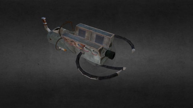 Dimensions-Portal-Werfer 3D Model