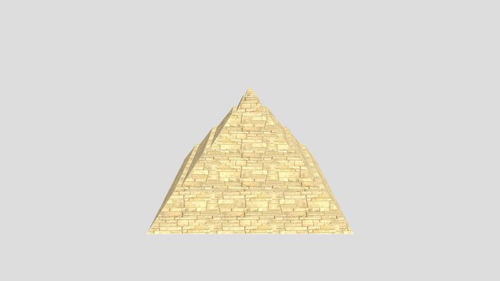 pyramid created with sketchup 3D Model