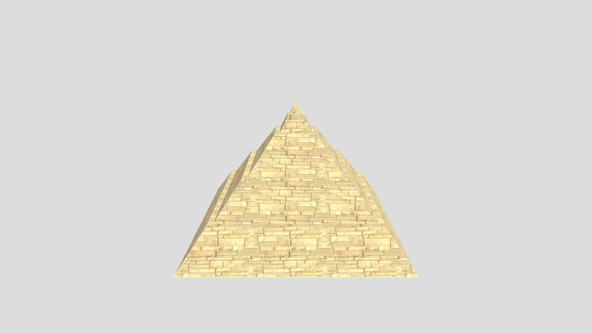 pyramid created with sketchup Download Free 3D model by francesco