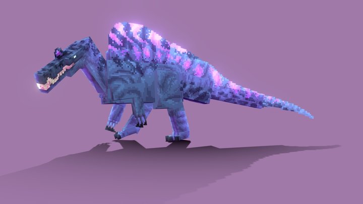 [SAURAMAX] Spinosaurus 3D Model