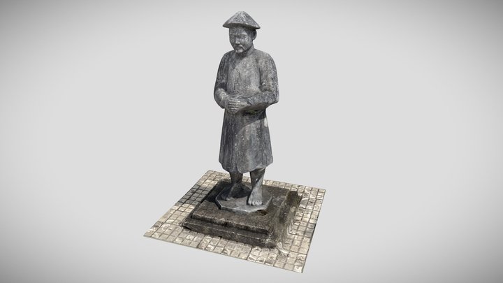 Statue Hué 3D Model