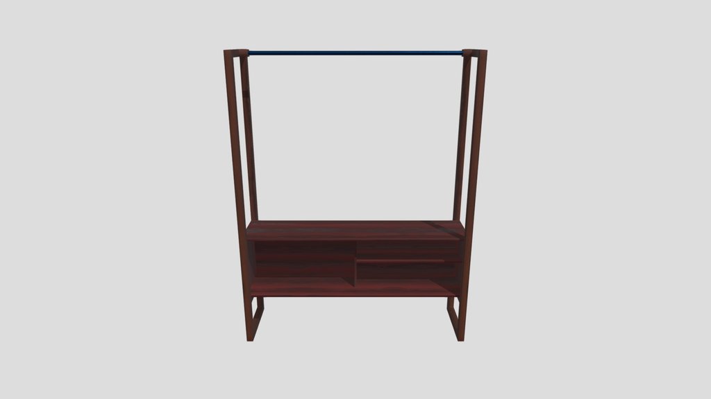 Clothes Hanger Cabinet 140x40x180