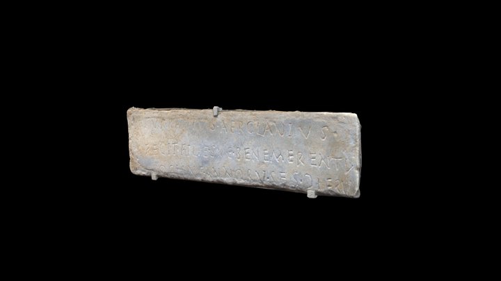 V.20 - Lastra sepolcrale 3D Model
