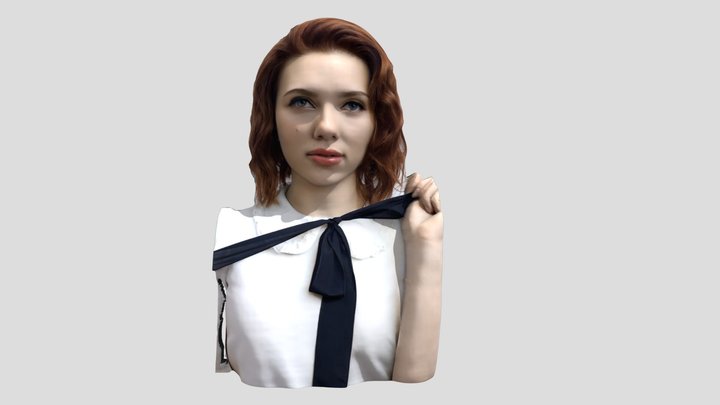 Scarlett Johansson 3D Model