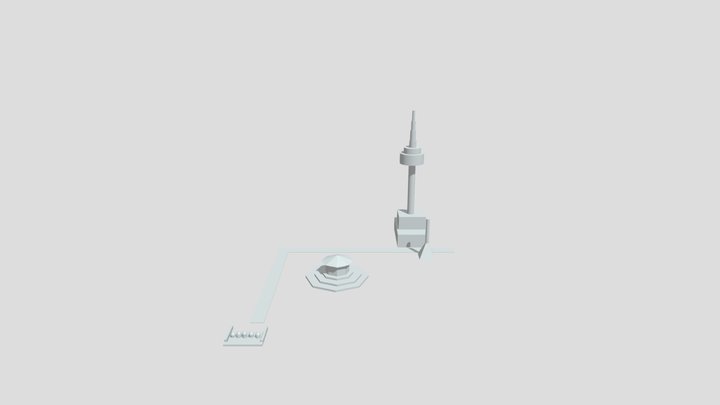Environment Blockout 3D Model