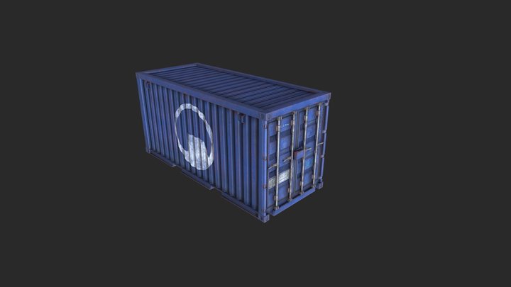 container from cs 1.6 3D Model