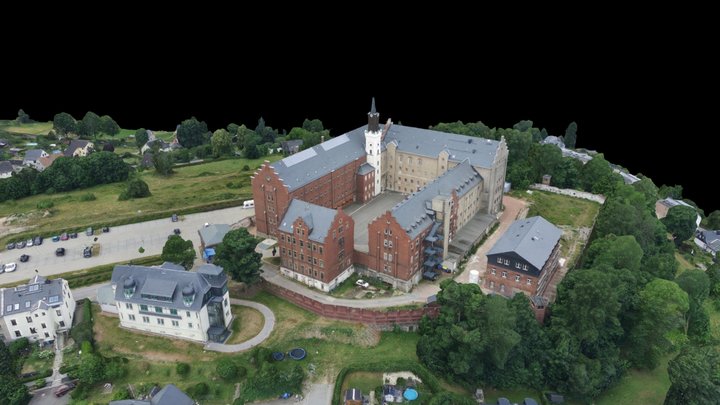 Frauengefängnis Hoheneck - "Schloss Hoheneck" 3D Model