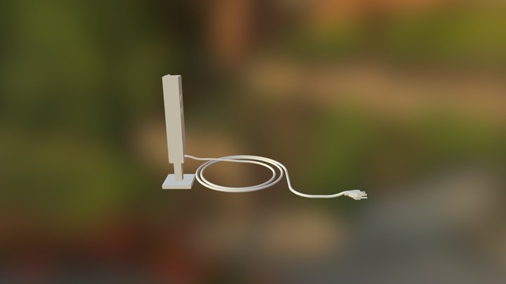 Stand Up Power Strip 3D Model