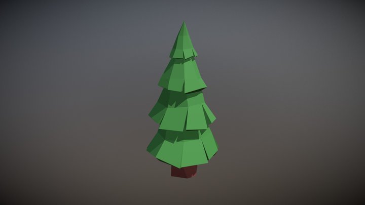 Tree Fir Big 3D Model
