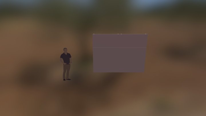 6 panels 3D Model