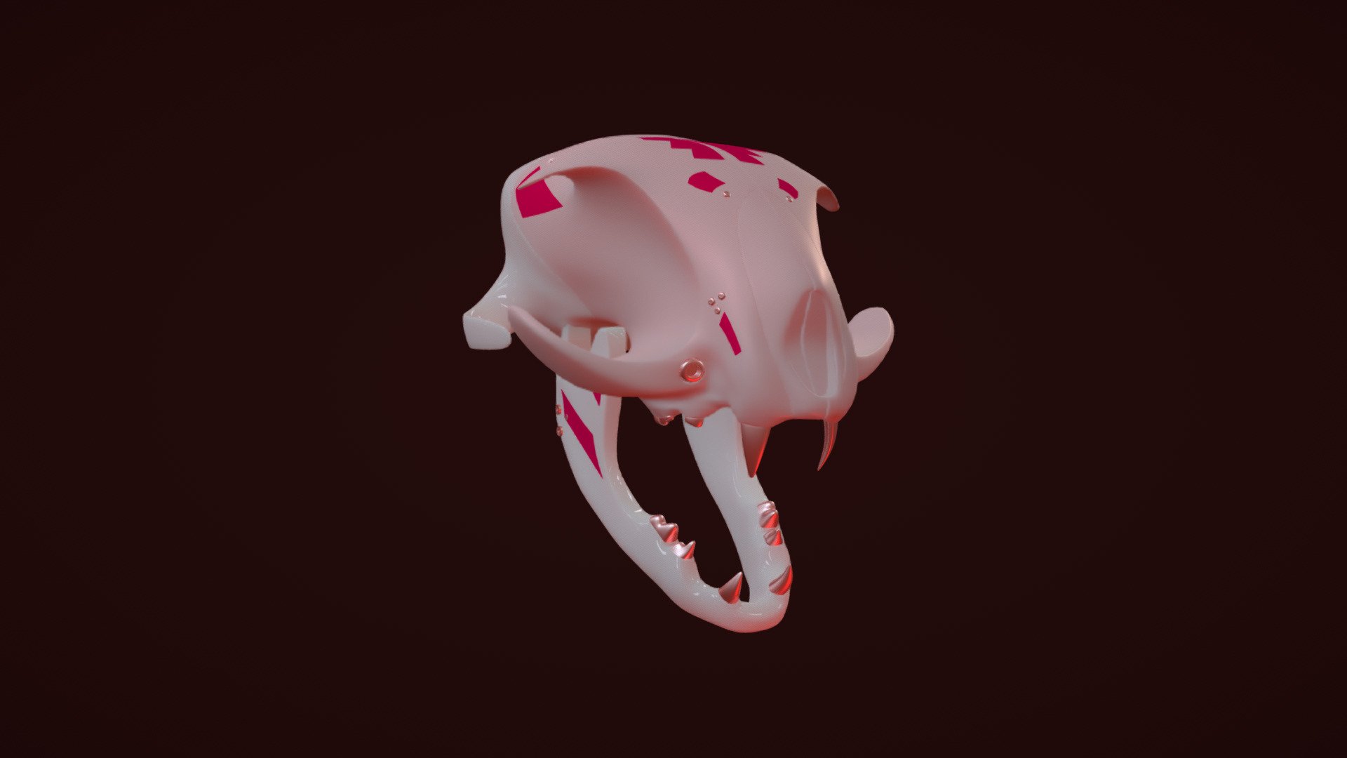 Cat Skull - 3D model by Donki (@niniwa) [38dc20b] - Sketchfab