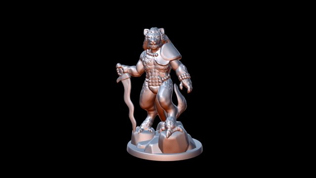 Guardian of Lion City 3D Model