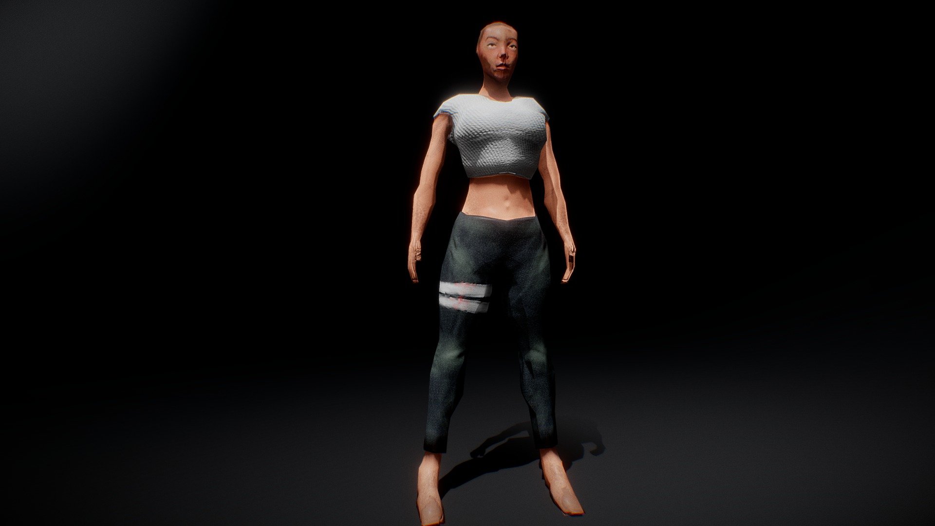 Low Poly Survivor Model