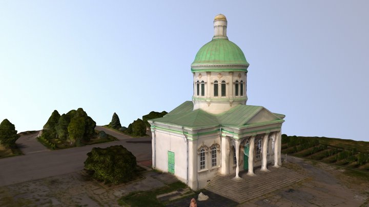 Церковь в г. Ростов на Дону 3D Model