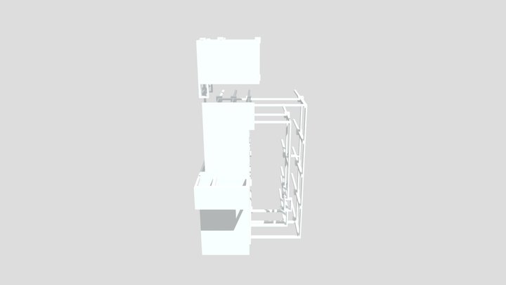 RESIDENCIAL RUA GRAMA AZUL - MARINA PARK 3D Model