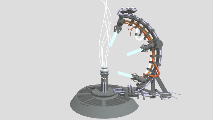 Radiant Anchor 3D Model