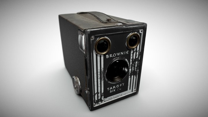 Kodak Brownie Target Six 20 3D Model