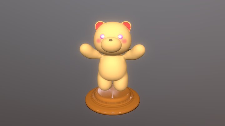 Debia Kuma (Teddy Demon) 3D Model