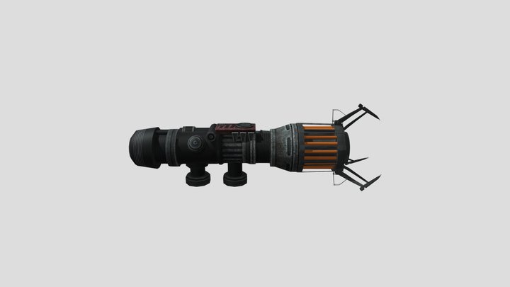Astro-laser-cannon 3D Model