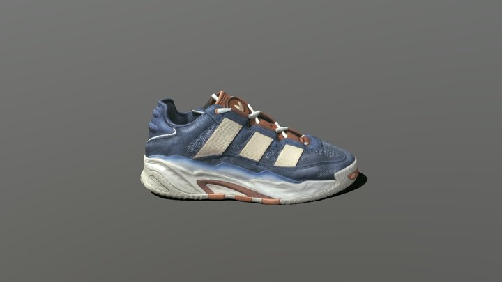 Adidas Lightstrike Shoes Scan 3D Model