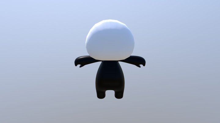 Kumi: minimalist robot 3D Model