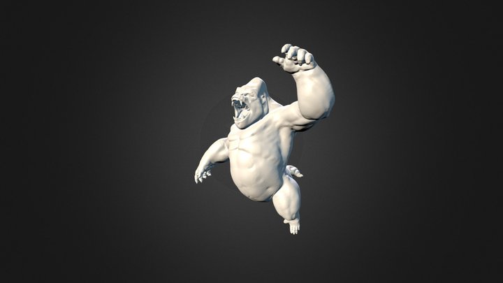 Gorilla - Final 3D Model