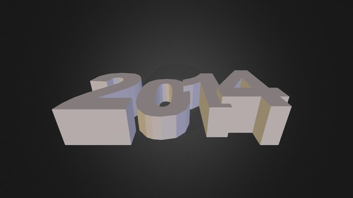 2014_desk_display 3D Model
