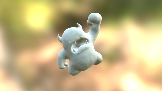 Melvis sculpture 3D Model