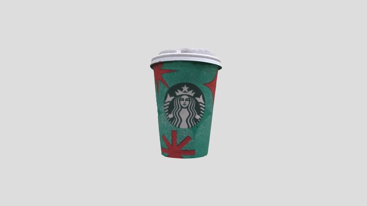 Starbucks Winter Cup 3D Scan 3D Model