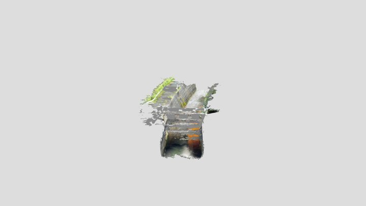 水路 3D Model