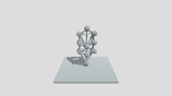 Sephirot  Tree of Life 3D Model