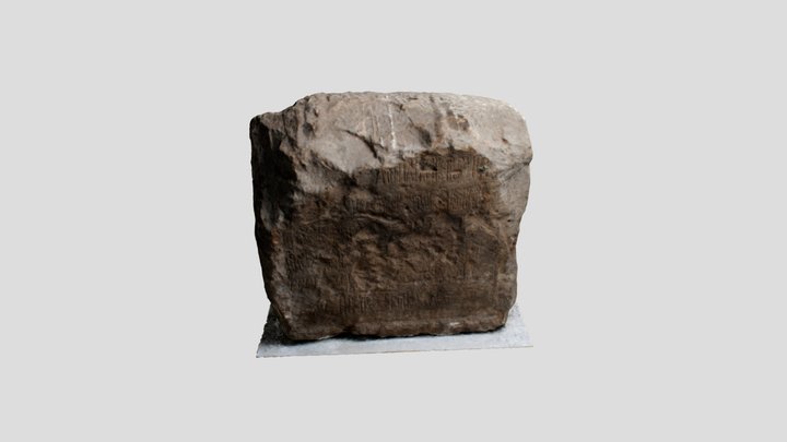 kamen sv jovan 1507 godine 3D Model