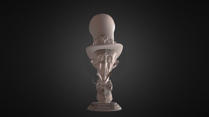 Baron Samedi 3D Model