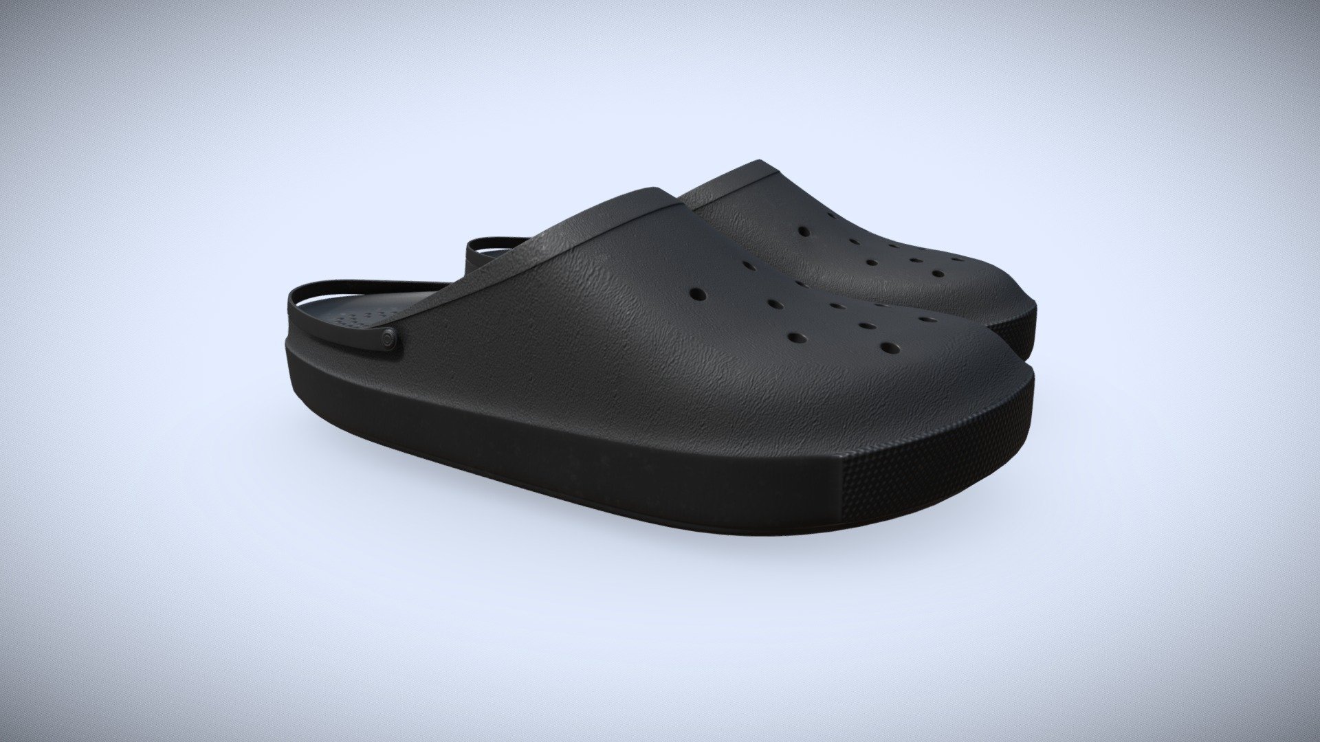 Flip Flops (crocs) - Buy Royalty Free 3D model by We3Do (@we3DoModel ...