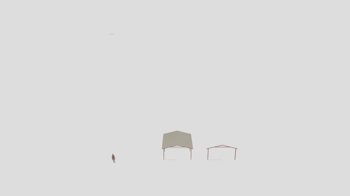навес 111 3D Model