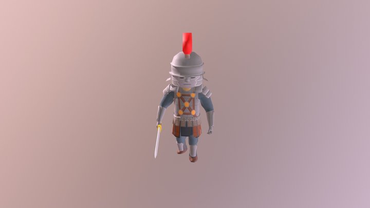 For Honor toon Centurion 3D Model
