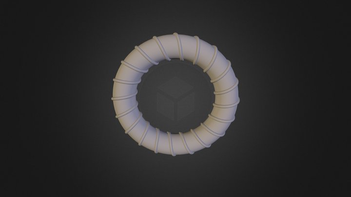 יצירת סקיצה תלת ממד ממפגש בין גופים חלק שני 3D Model