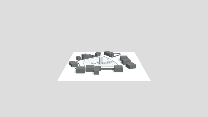 Biserica Sf Nicolae Hunedoara_model by Radu 3D Model