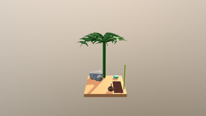 Beach WIP1 3D Model