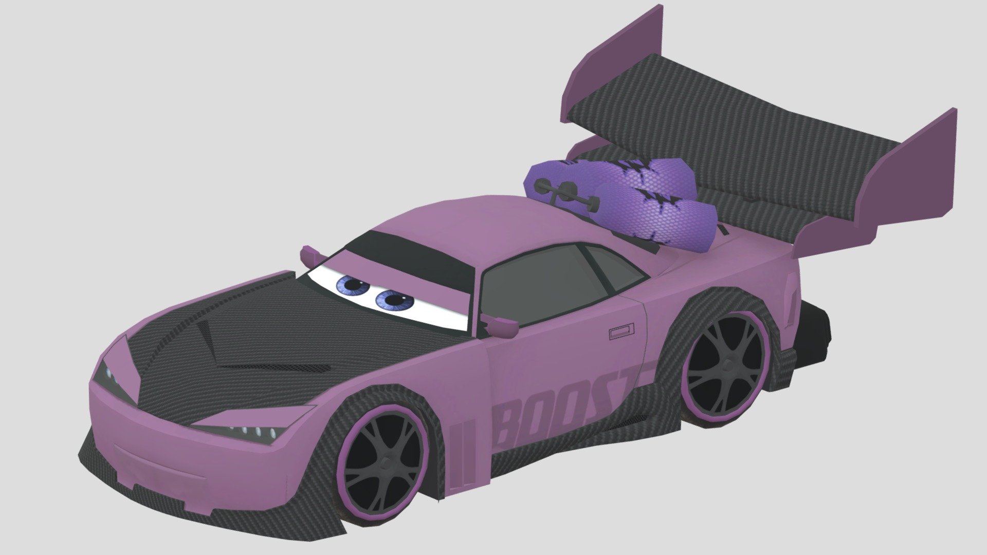 PS3 Cars 2 - Boost - Download Free 3D model by SMF Features Developed ...