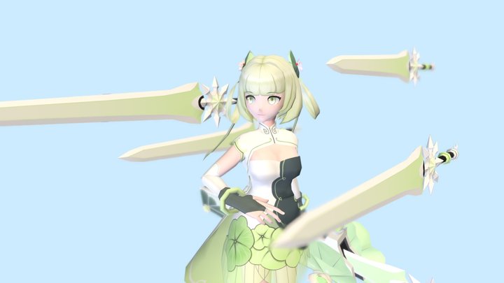 City of Forever 7 Days - Ruan_Yen 3D Model