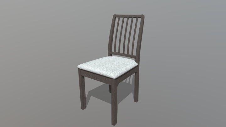 Dining Chair (Nordic) 3D Model