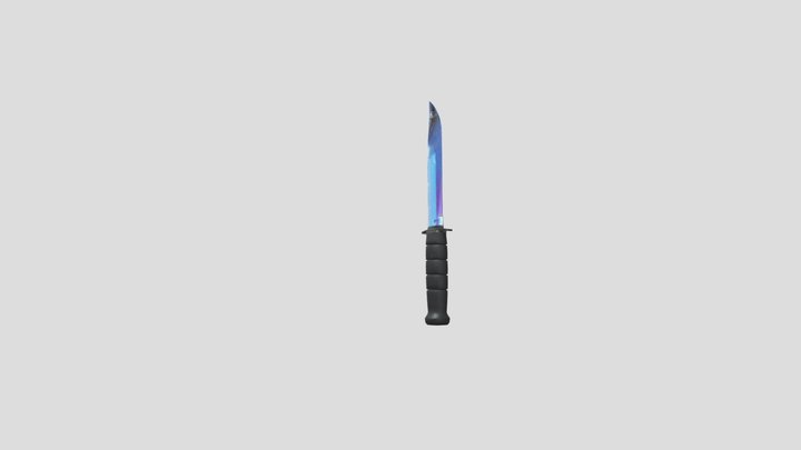 Bayonet Knife 3D Model